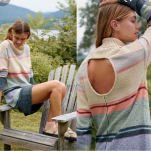 Daily Practice Anthropologie striped knit dress. Size L